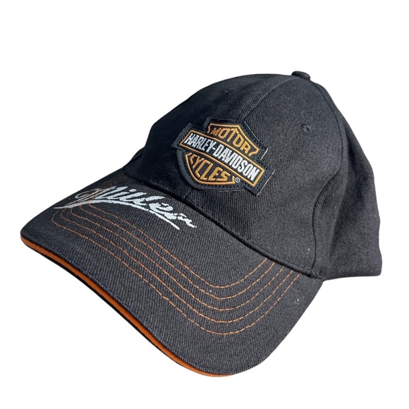 Closing Sale!! - Harley-Davidson x Miller Lite - Vintage 'Dad' Hat - Picture 9 of 10